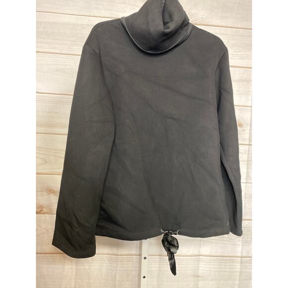 Zara Trafulac Women's Small Oversized Black Turtleneck Sweater - Picture 1 of 5